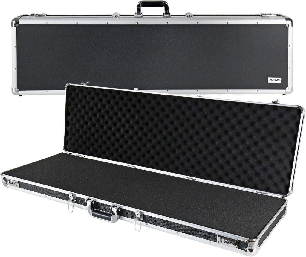 Waffenkoffer abschließbar für Gewehre groesse 117x36x12