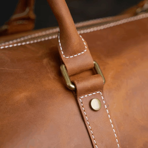 Weekender Herren Leder details oben