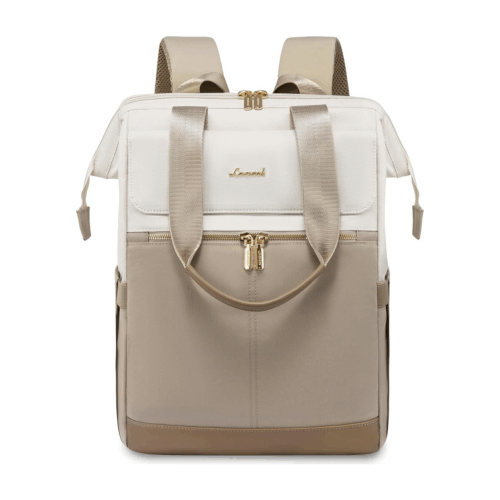 Moderner Rucksack Damen beige