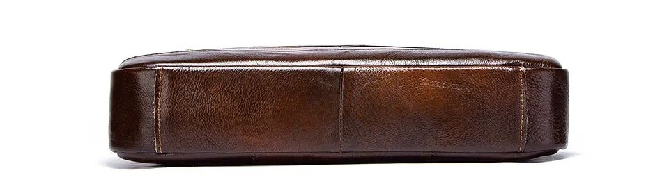 Leder Umhängtasche Herren von unten