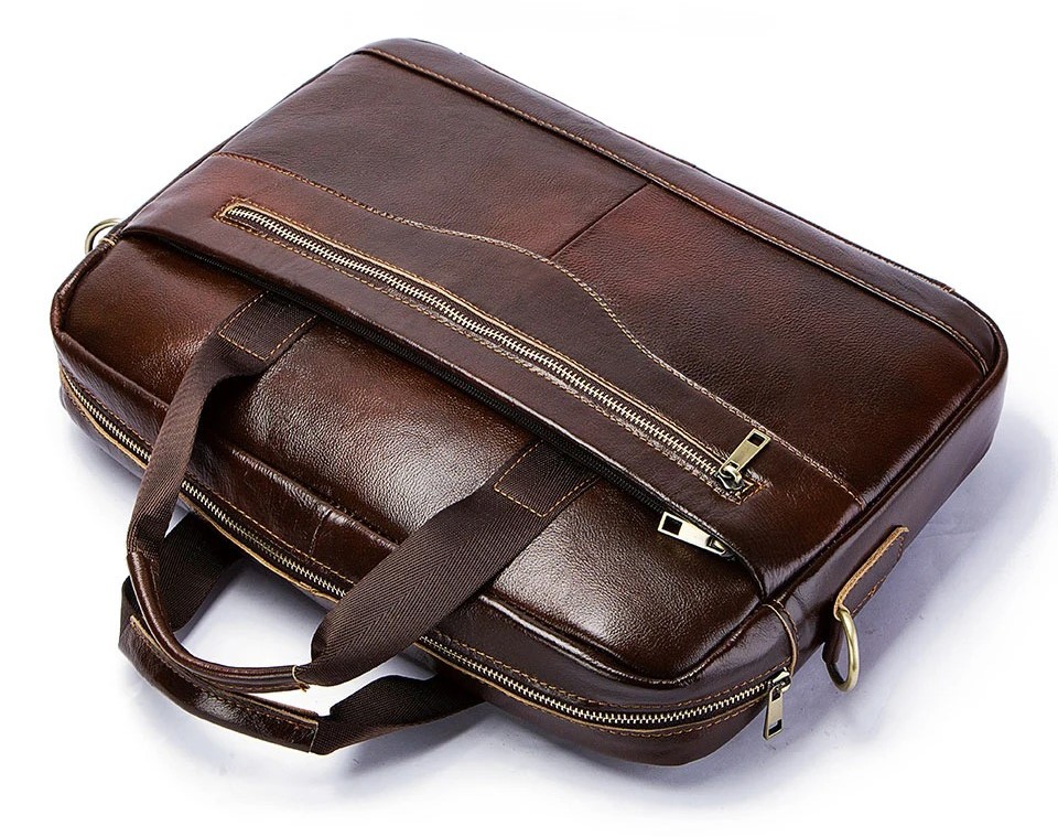 Leder Umhängtasche Herren seitlich schräg