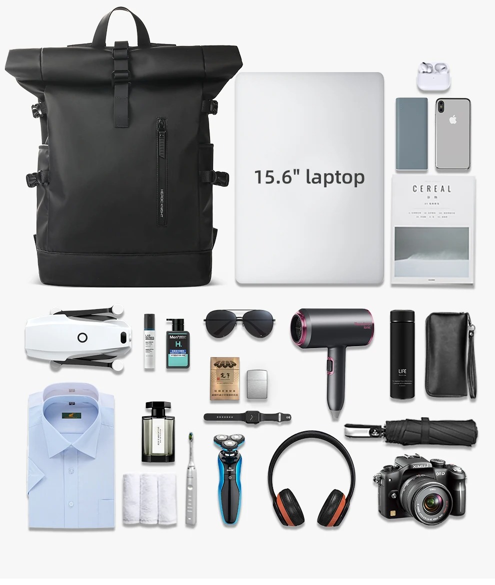 Rucksack Passend für Laptops bis zu 15,6 Zoll