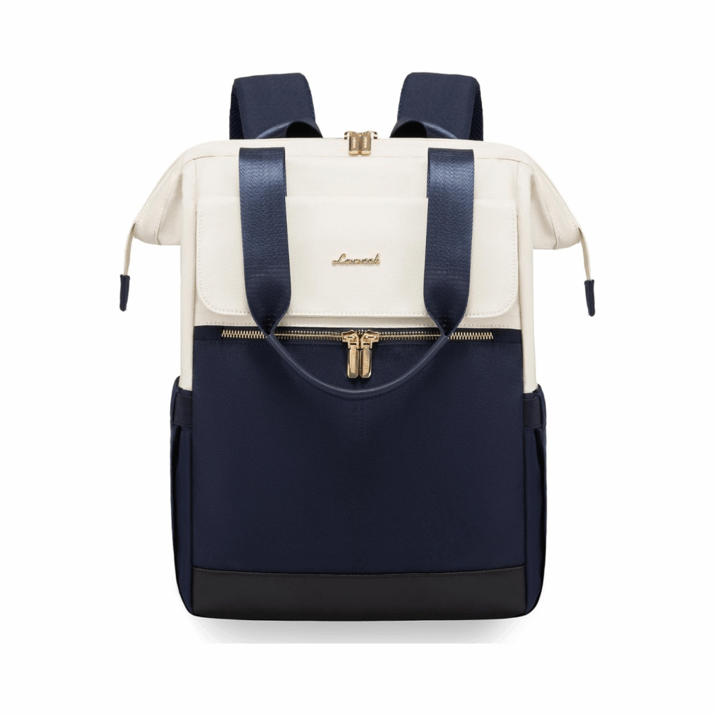 Moderner Rucksack Damen dunkelblau