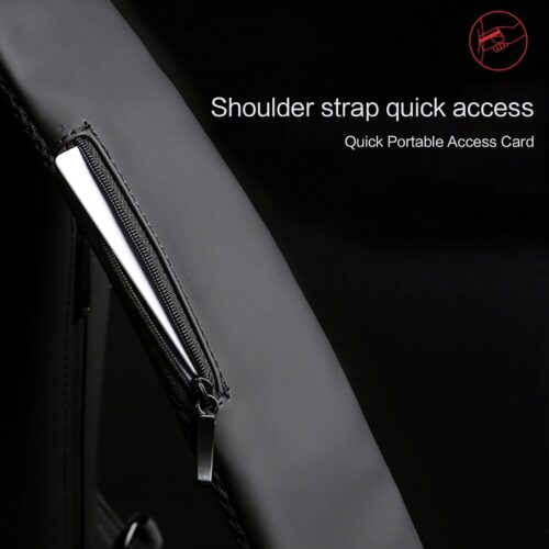 Brusttasche Herren, Diebstahlsichere tasche kartendetails