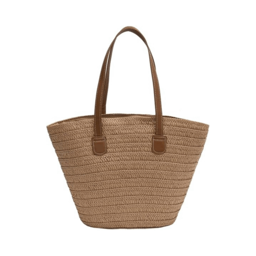 Große strandtasche, Korbtasche Shopper