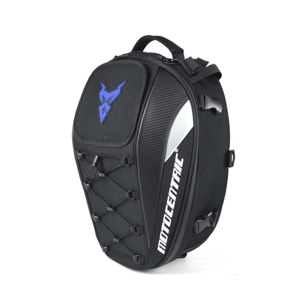 Motorrad Rucksack wasserdicht blau