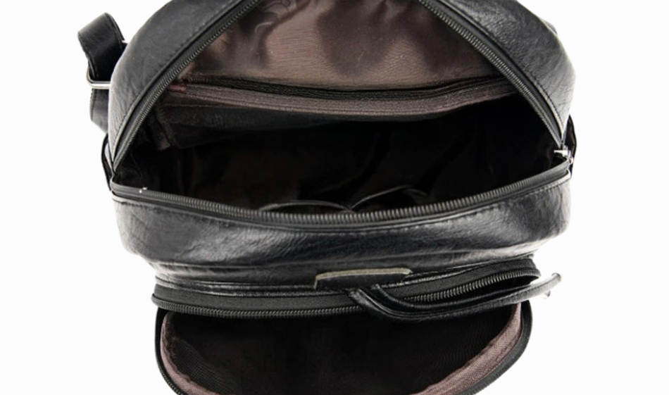 city Rucksack für Damen innen