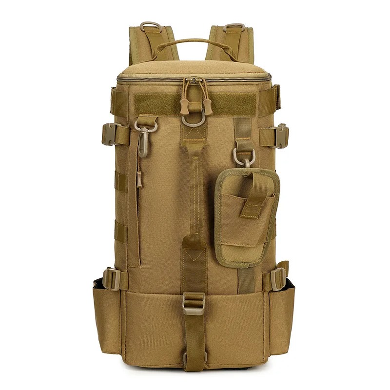 Angelrucksack mit Rutenhalter khaki