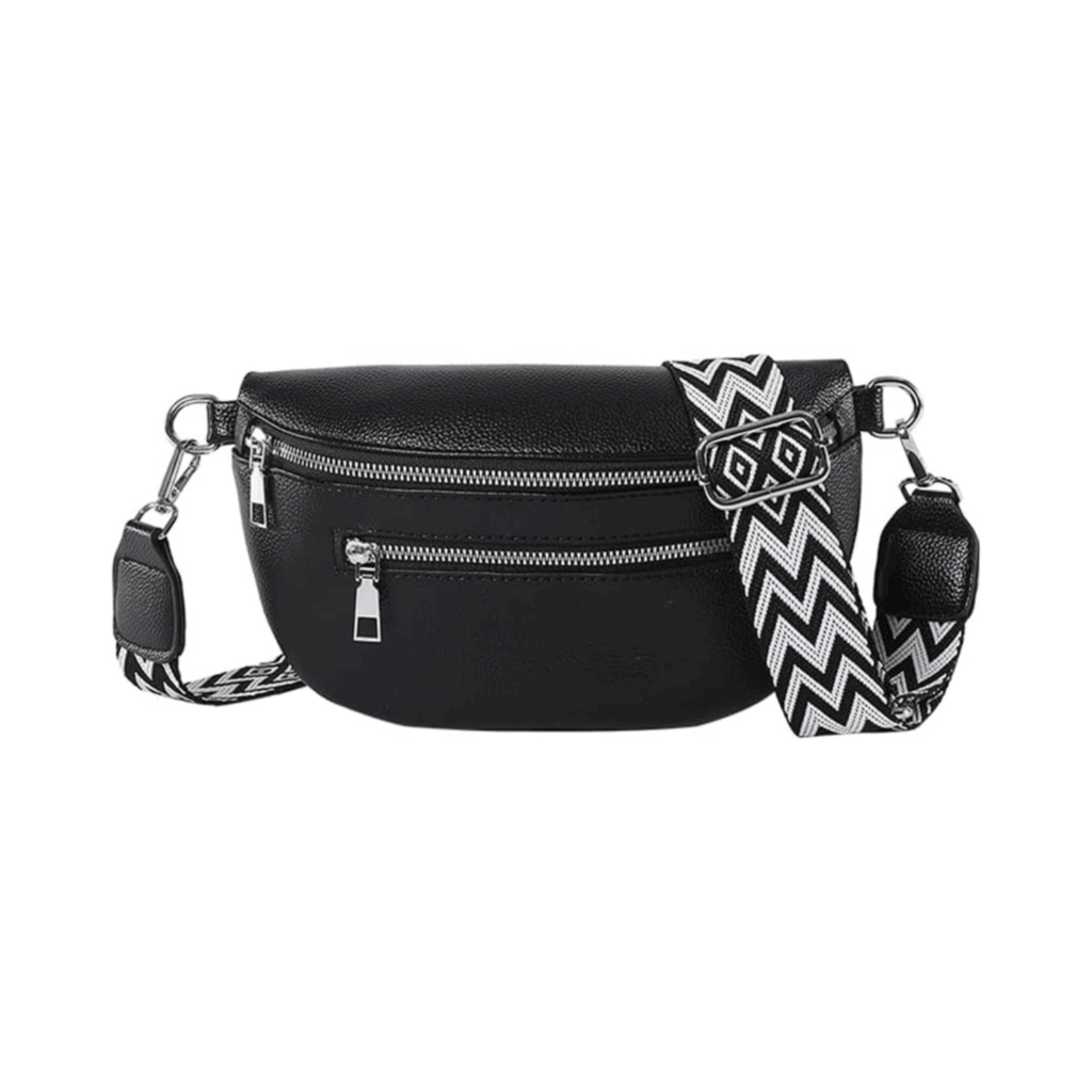 Bauchtasche damen, kleine Gürteltasche Damen Leder