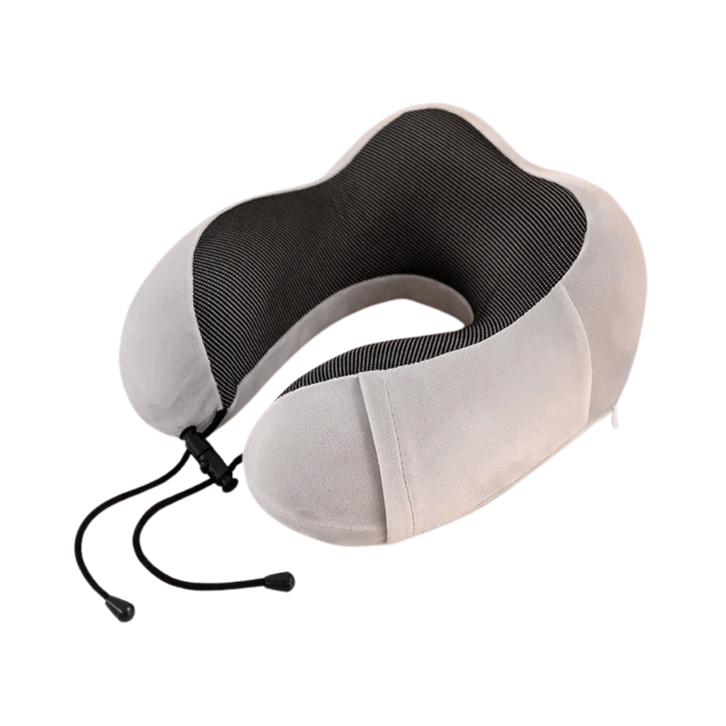 Nackenkissen für Reisen, Nackenhörnchen weiß