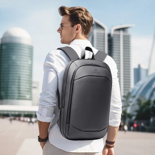 Laptoptasche mit Rucksackfunktion, Laptop Rucksack 17 Zoll auf dem rücken