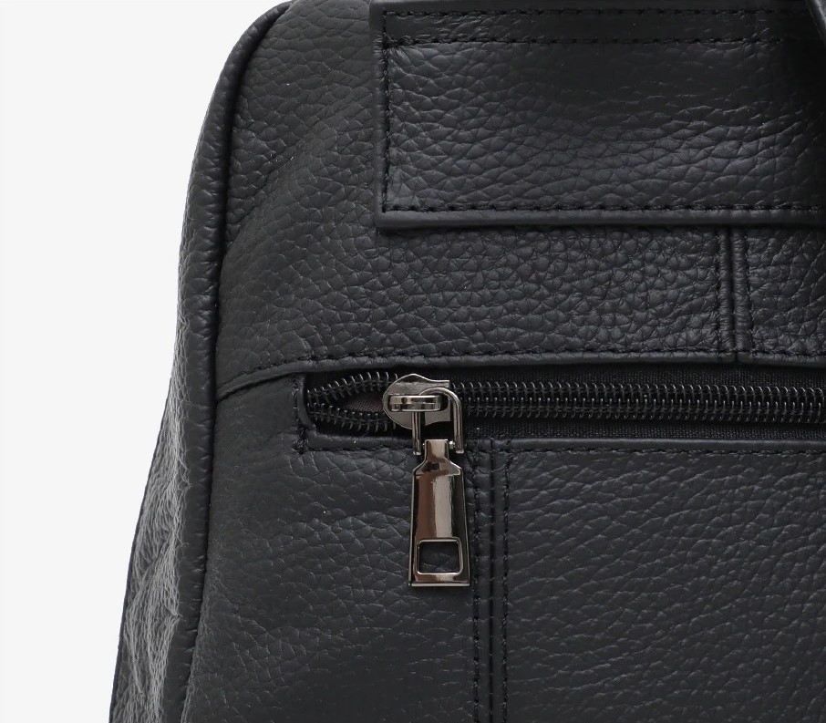 Lederrucksack Damen verschluss