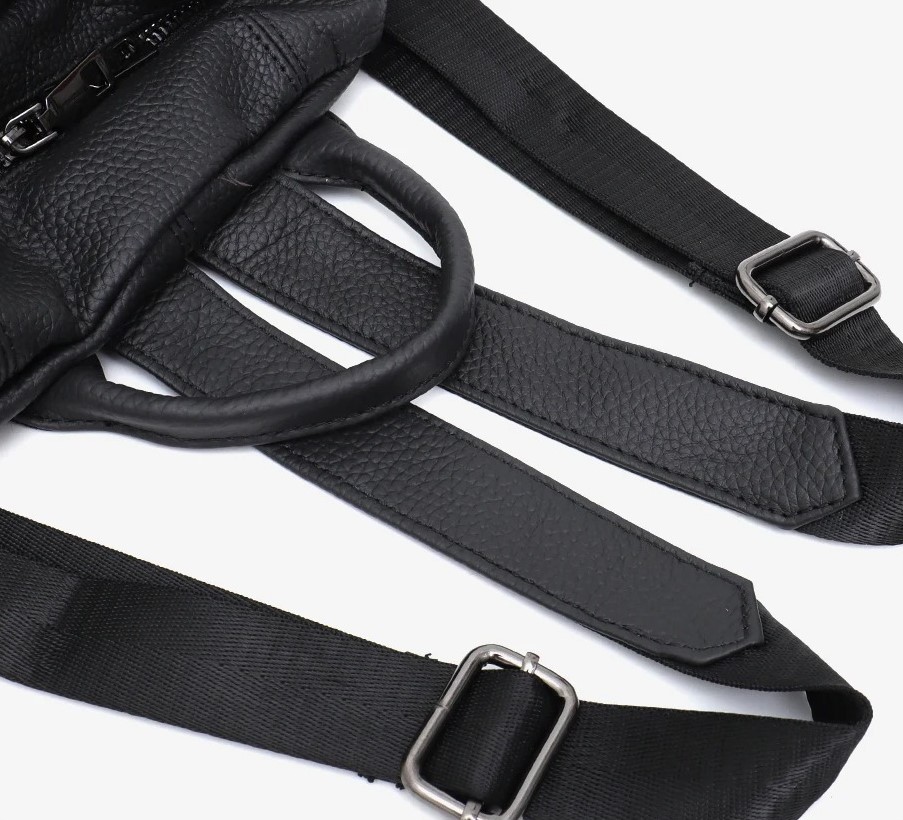 Lederrucksack Damen griffe