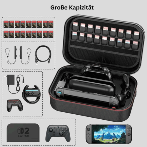 Nintendo Switch Tasche innen