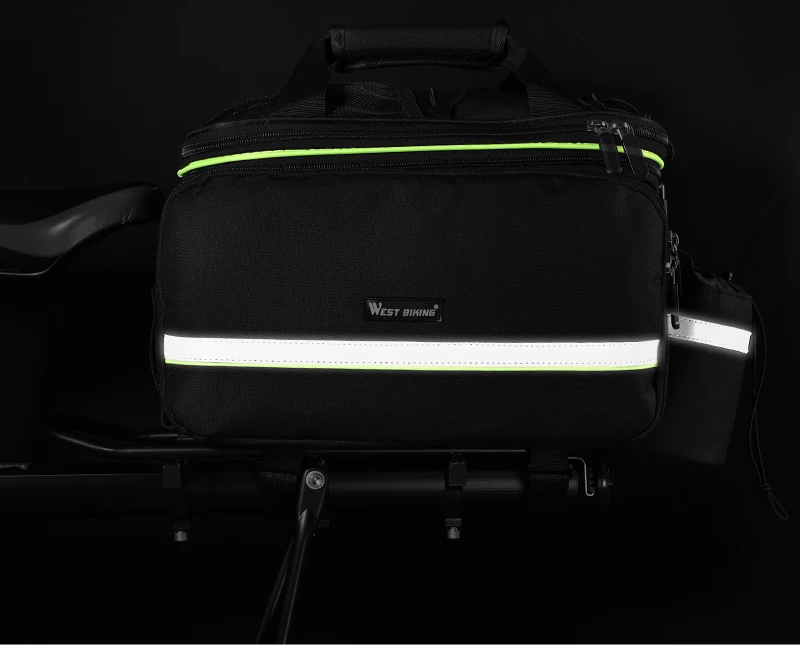 Fahrradtasche reflektierend