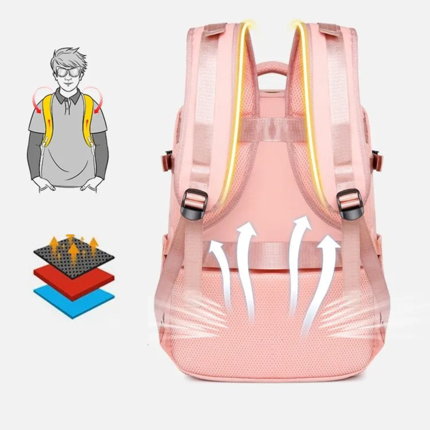 Atmungsaktives Mesh-Gewebe